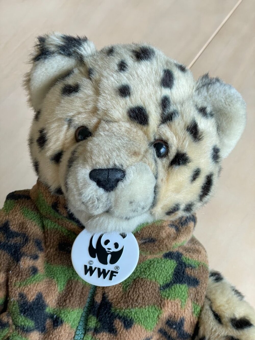 Entire Closet $5! Build A Bear WWF Snow Leopard Plush 2007 World Wildlife Fund - Picture 3 of 10